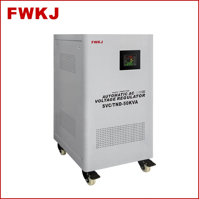 Svc-/50kva/50000va Single Phase Automatic Voltage Stabilizers  Voltage Regulator 220v