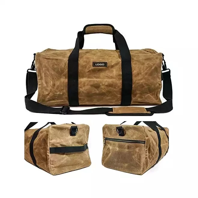 Heavy Duty Waxed Canvas Tool Bag Tool Tote Waterproof Waxed Canvas Tool