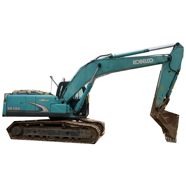 used excavator crawler imported kobelco sk200-8 selling like hot