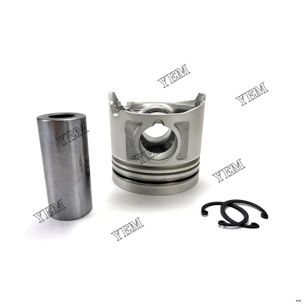 Japan OEM Parts Cylinder Piston Assembly With Pin For Isuzu 4JG2
