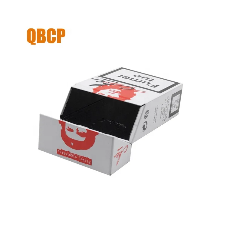Factory Direct Lucky Strike Cigarette Tin Box 20-Piece Recyclable Metal Box Pack with Hinged Lid