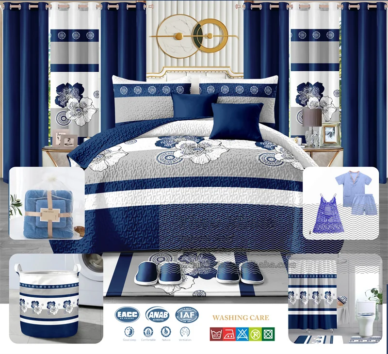 26 Piece Bedding Sets With Matching Curtains Cotton Bedding Set With