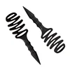 Black-hair styling combs