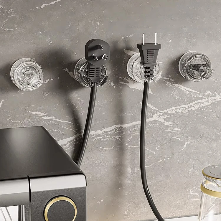 Powerful Load-Bearing Kitchen Hooks Plug Fixer with Suction Cup for Wall Fixing No Punch Required-for Wall Shelves
