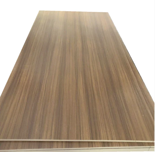 Wholesale High Quality Plywood Sheet Double-sided melamine laminated  plywood Board for Indoor Furniture Construction