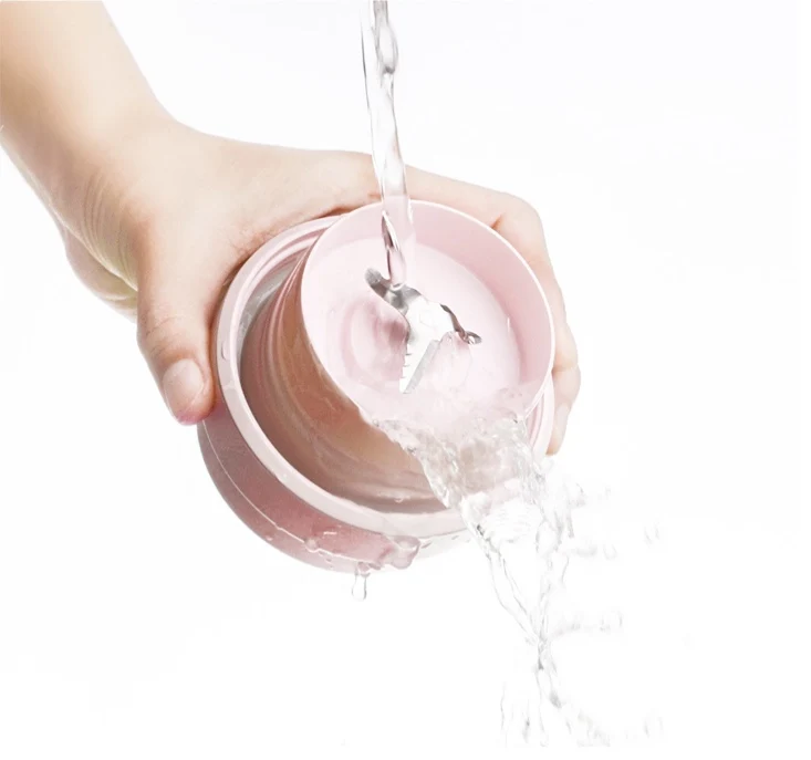 Новое портативное магнитное зарядное устройство из боросиликатного стекла для личного использования ручная автоматическая портативная соковыжималка блендер