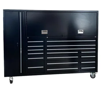 Profession Customized Metal Tool Chest 17 Drawers Roller Tool Cabinet Metal Workshop Tool Cabinet