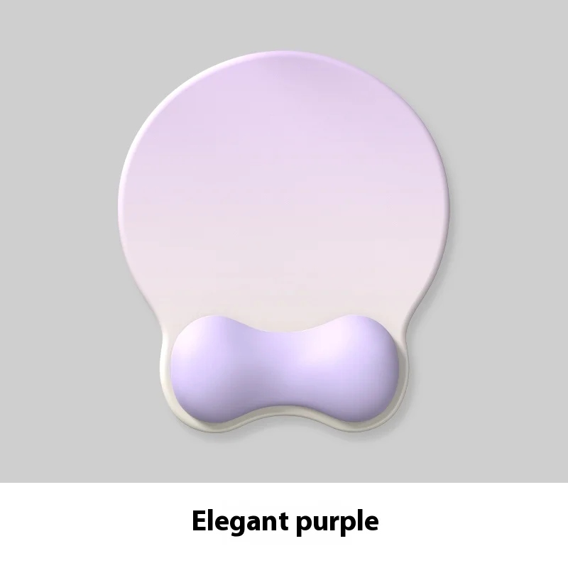 2025 Factory Direct Multi-Color Gradient Silicone Non-Slip 3D Mouse Pad Creative Office Home Computer Wrist Band