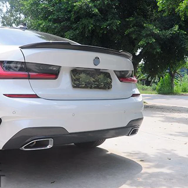 Cs Style Carbon Fiber Trunk Ducktail Spoilers For Bmw G80 G20 3 Series ...