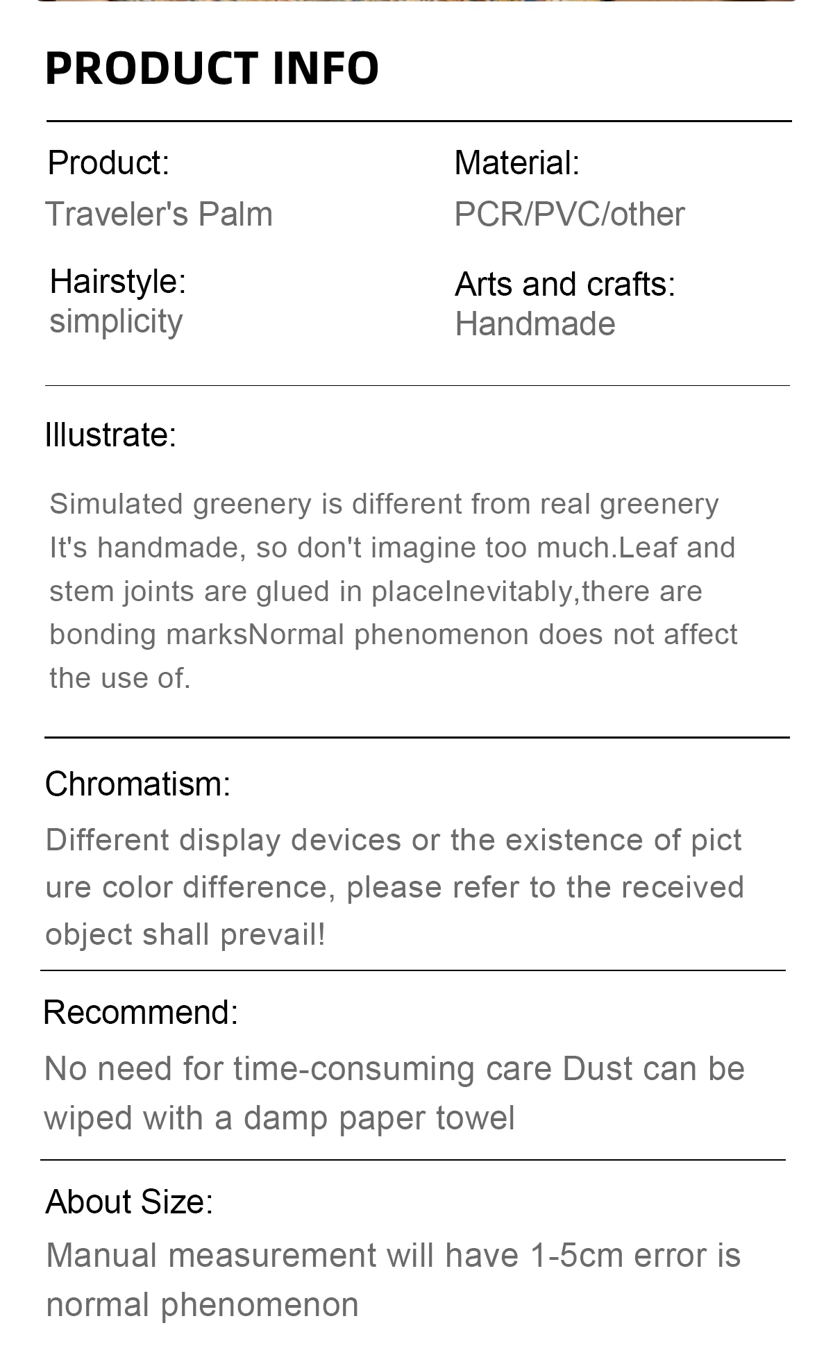 Factory Direct High Quality Realistic Simulation Modern Green Palm Artificial Tree Pot Evergreen Hanging for Indoor Outdoor Use details