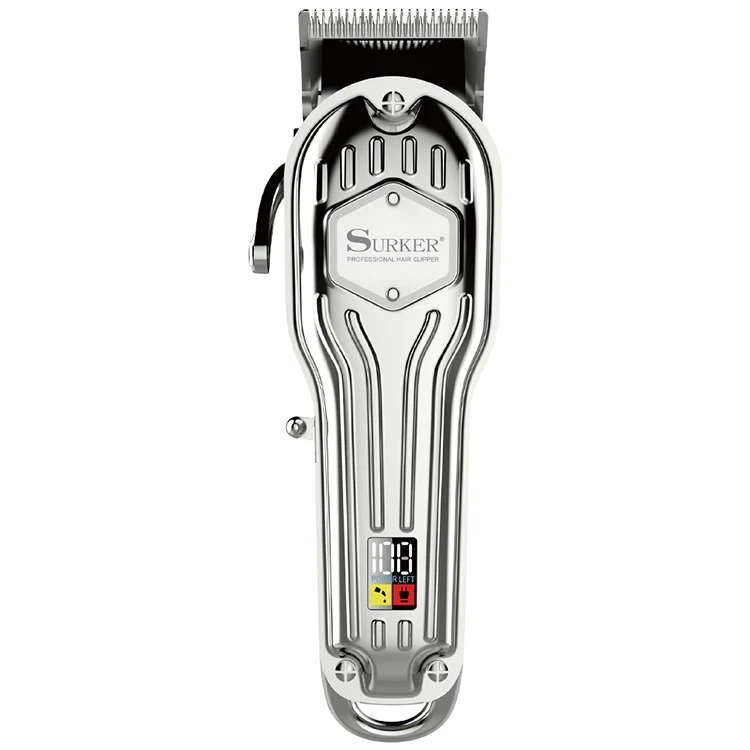 IN STOCK USB Cordless Metal Professional Rechargeable Electric Hair Trimmer For Men.jpg