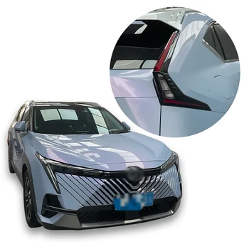 Factory direct sales 1.52*17M Far peak blue charm purple bright PPf car packaging vinyl roll gloss color-changing film