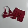 Completo due pezzi rosso scarlatto
