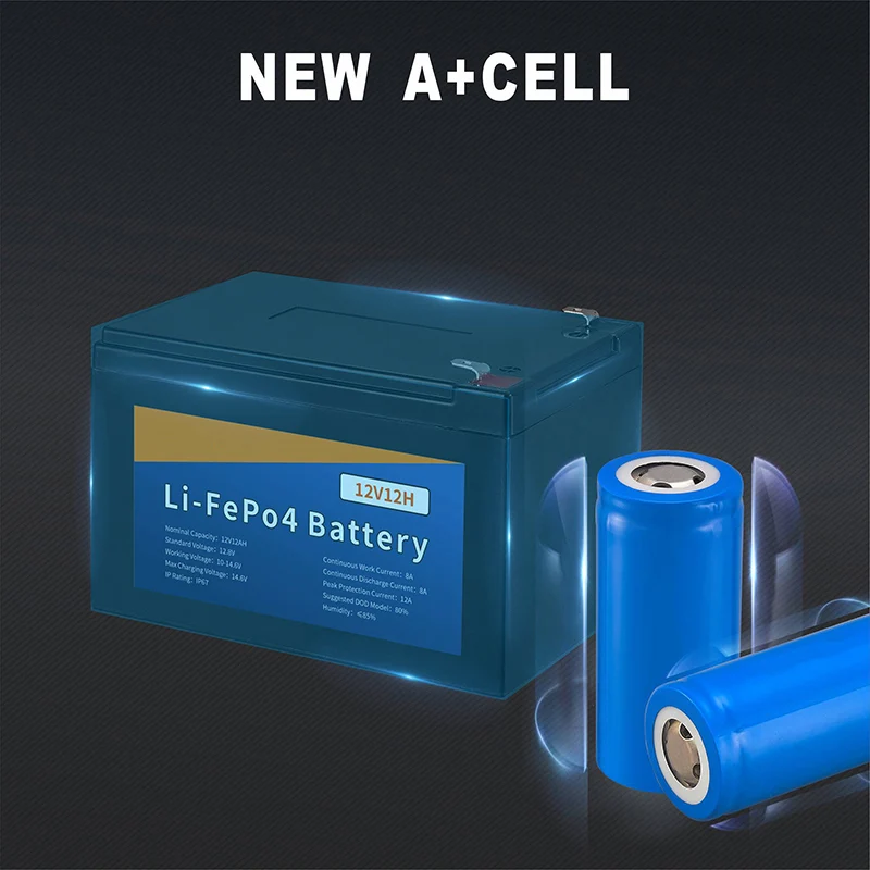 High Quality Best Lithium Ion Battery Pack 30ah 50ah 100ah 200ah 12v 24v Golf Cart Lifepo4 Battery with Waterproof case