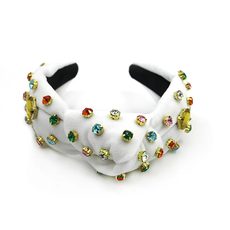 Shenglan 2023 Valentine's Day Headband With Colorful Rhinestones