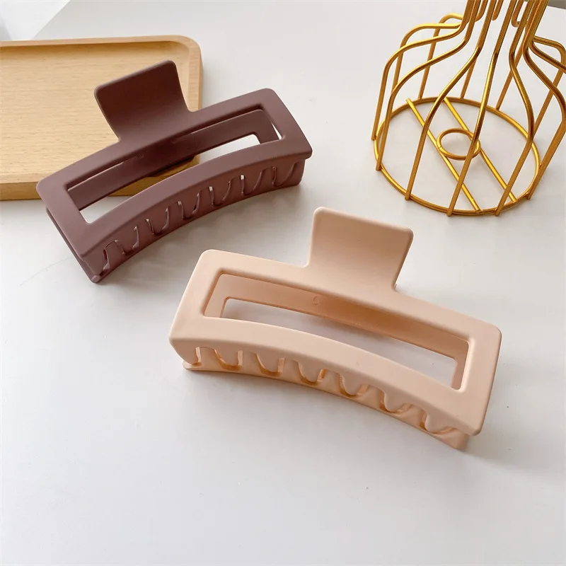 13 см Прямая поставка с завода 2022новое поступление однотонные заколки для волос девочек большие аксессуары пластиковые