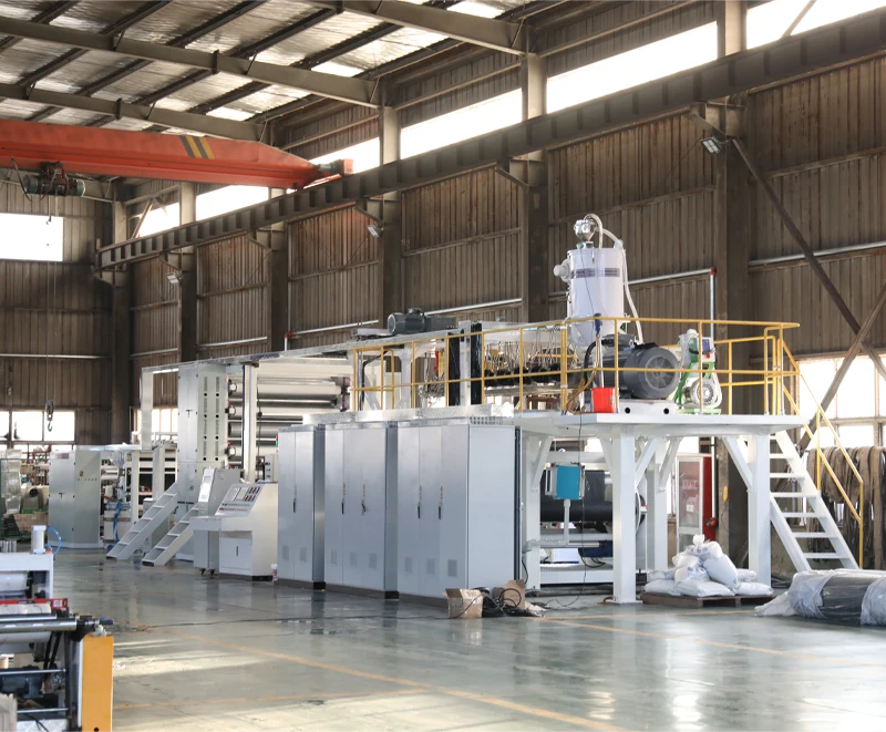 PP/PE+CACO3 Stone Rolling Paper Making Machine Price Limestone Paper Machine Production Line