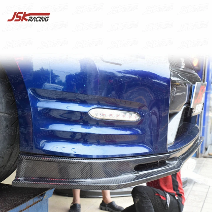 Carbon Fiber Front Bumper Grille Lip Trim For Nissan GTR R35 2012-2016