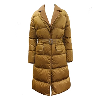 2023 Autumn Winter New Arrival  woolen Puffer Down Jacket Women Clothing Water repellent warm ODM coats Outdoor GRS optional