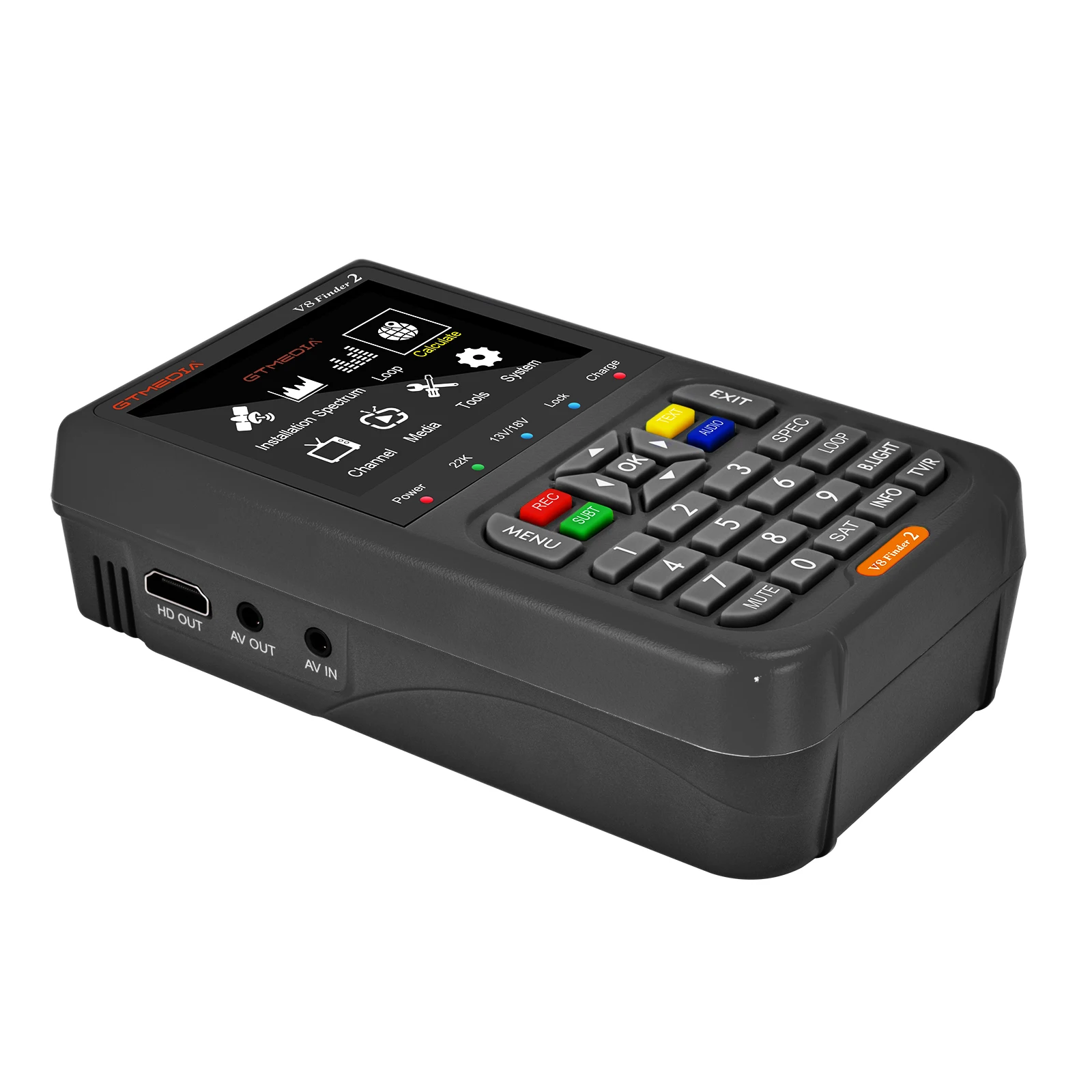 Gtmedia V8 Finder2 H.265 Dvb S2x Full Hd Digital Satellite Finder With ...