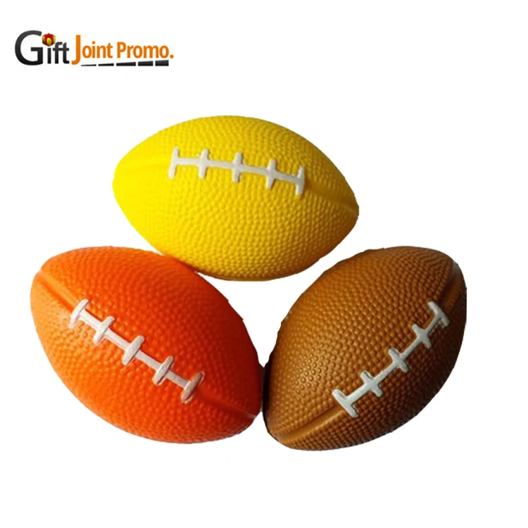 Football Stress Ball w/ Custom Logo PU Stress Reliever