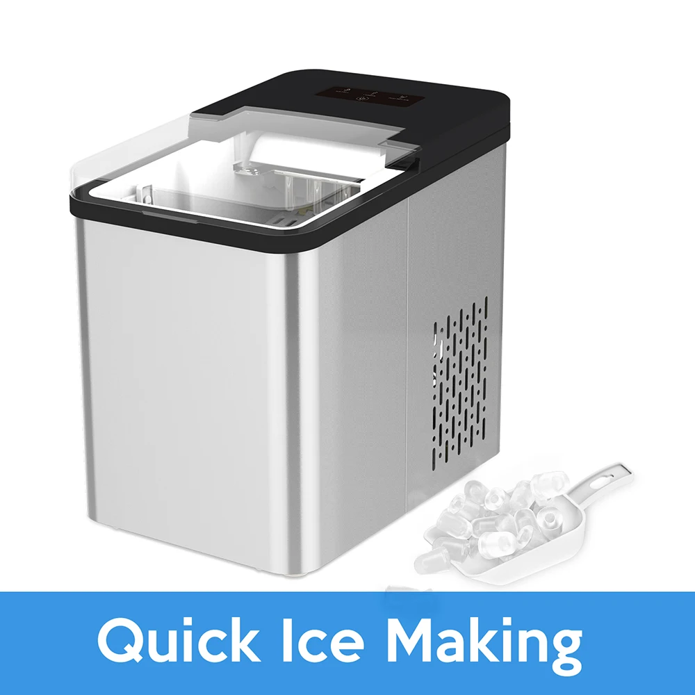 Multiple Color For Choice Mini Ice Maker Machine Countertop Self ...