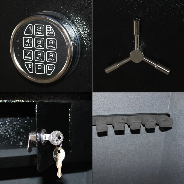 [JB]High Security Digital Electronic Fireproof 5 Gun Safe Cabinet With 50 kg