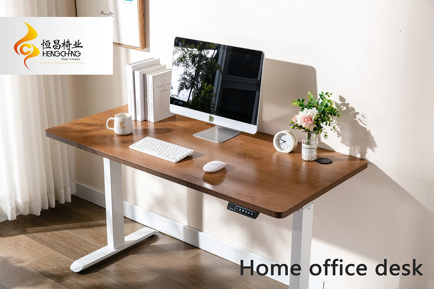 Ishaped Electric Office Table Height Adjustable Standing Desk Buy