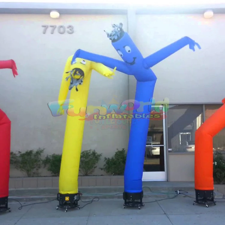 Advertising Inflatables Cartoon Characters Figures Dancer Inflatable Wave Man Sky air Dancer