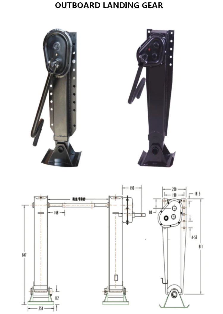 Trailer Stabilizer Legs Trailer Supporting Legs Trailer Jacks Buy Trailer Part Trailer Truck