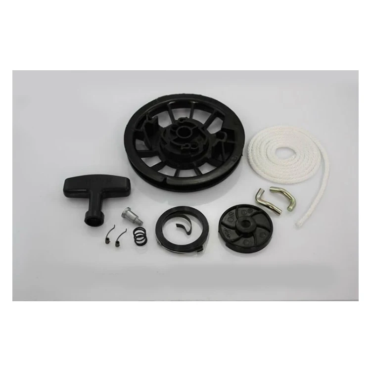 Recoil Starter Assemblies Generator Part With Plastic Ratchet Spring GX160 168F Recoil Starter