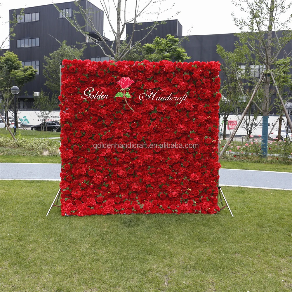 cloth flower wall12