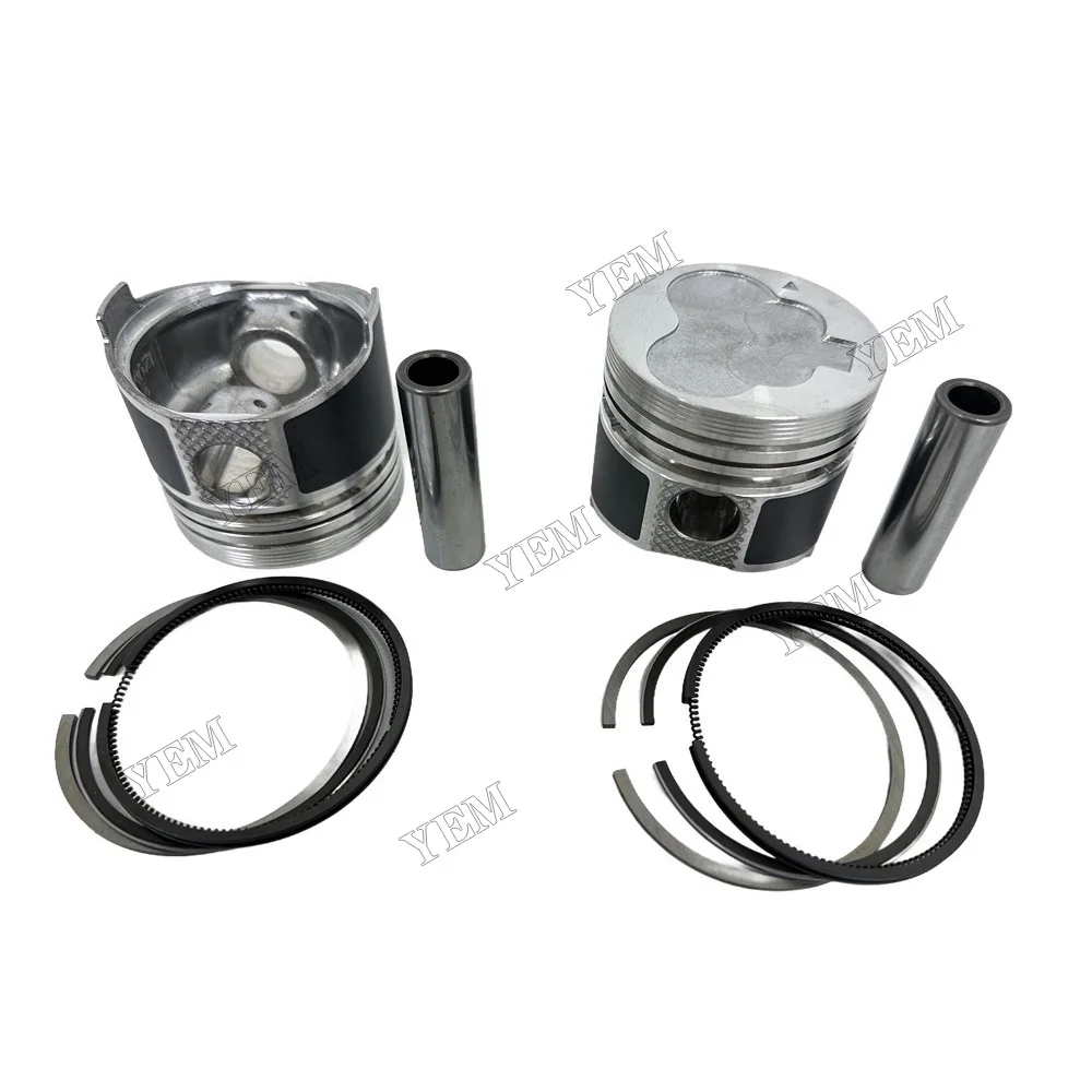 Cylinder Piston With Ring Suitable for Mitsubishi L2C Genuine Engine Parts 6