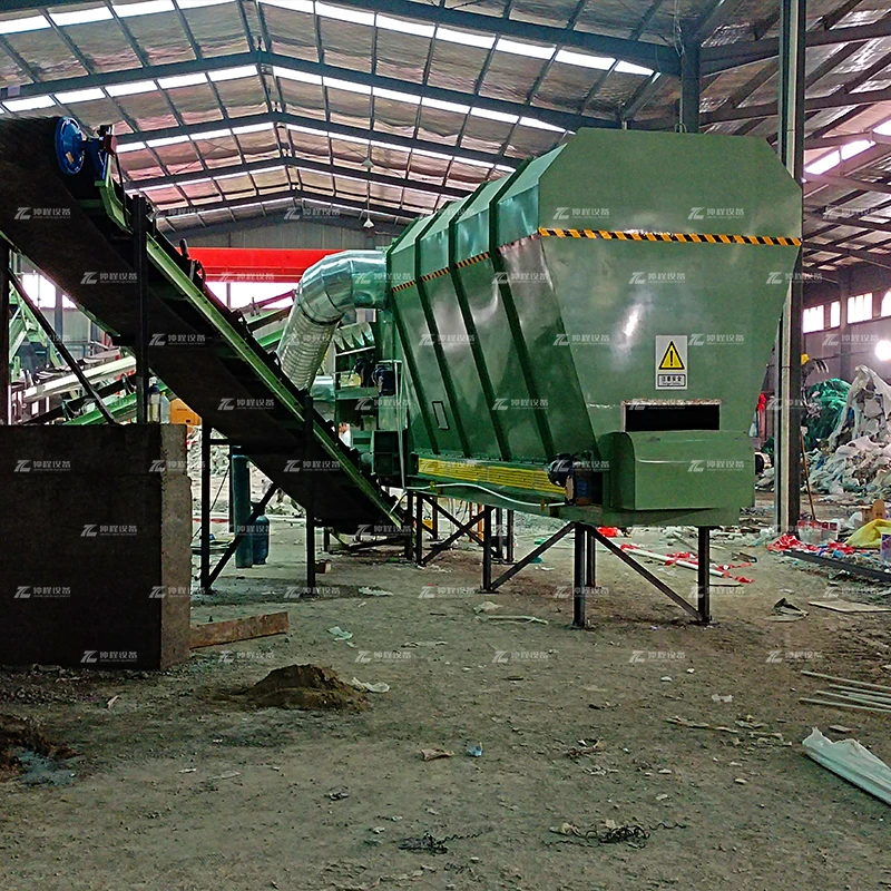 Municipal Solid Waste Sorting Machines /plastic Recycling/RDF Making Equipment Manufacturing Line Solid Waste Recycling Plant