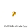 จานเบรก/จานดิสก์ Gold M5xl0 พร้อมอุปกรณ์ยึด