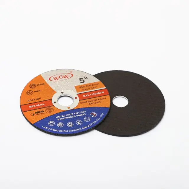 5'' x1/8'' spot sales sharp and durable 5 inch 125x3.0x22.2 mm metal cutting disc