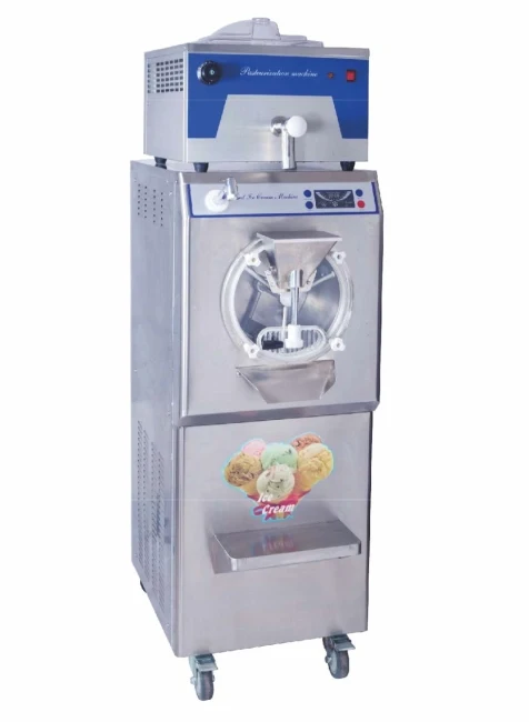 Commercial Ice Cream Maker Milk Pasteurization Machine Gelato 85 Degree Pasteurizer Machine 50L Output