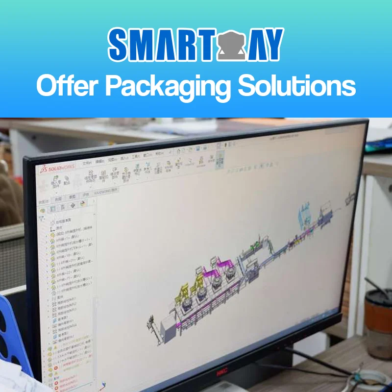 Automatic Tray Denestery Fresh Meat Packing Line Weighing Filling Flow Chicken Fish Cube Tray Packaging Machine