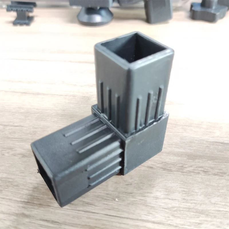 Plastic Square Tube Connectors 1 Inch 25mm Square Tube Joint Connectors