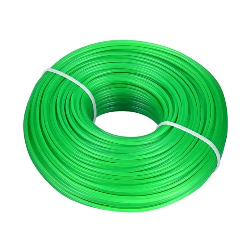 ROLL 14M TRIMMER LINE WIRE 1.3MM 1.6MM 2MM 2.4MM FLEXIBLE NYLON GRASS CORD 