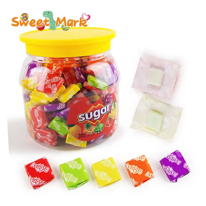 hot selling sour fruit soft chewy candy fruit candy sweets and