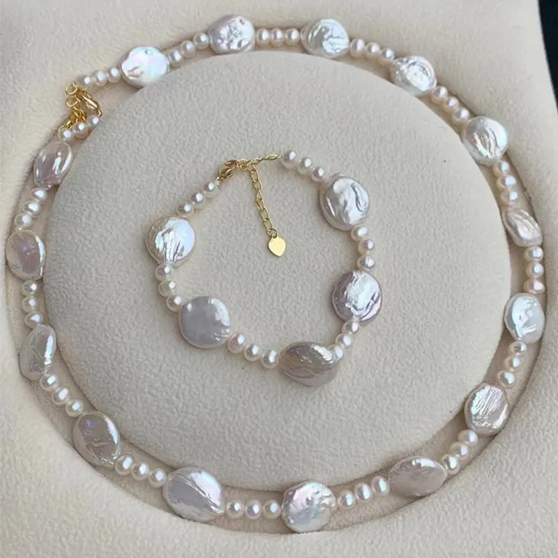 baroque pearl jewelry set