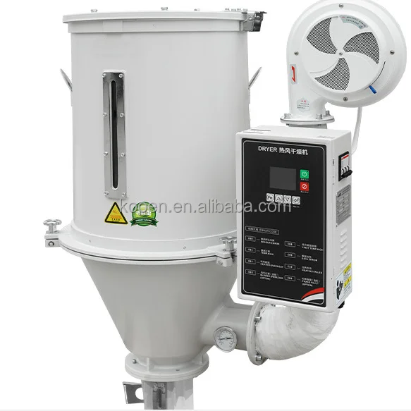 KOOEN Plastic Hopper Dryer Machine Hopper Dryer for Plastic Granules