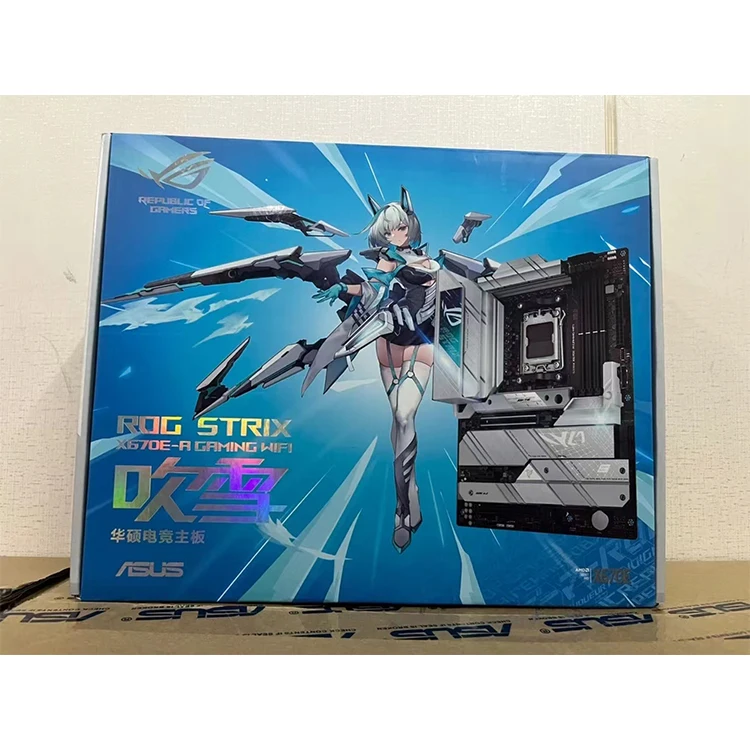 ASUS ROG X670E-A GAMING WIFI 美品 ASUS ROG STRIX X670E-A GAMING WIFI - AMD Ryzen 7000 Motherboard