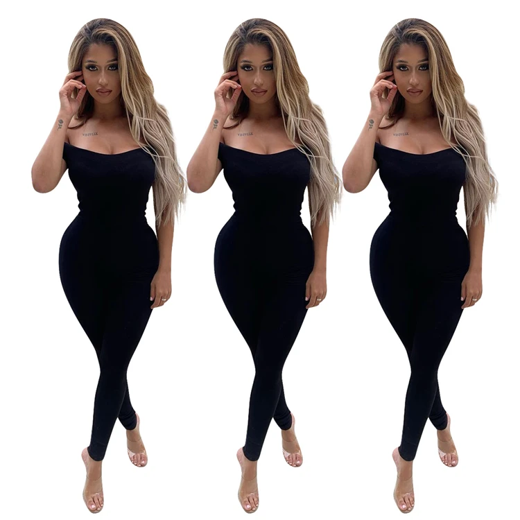 1041433 Latest Design Summer Woman Bodycon One Piece Jumpsuits