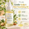 Aceite para el cuidado del cuero cabelludo infantil