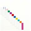 Múltiples colores 10 unidades