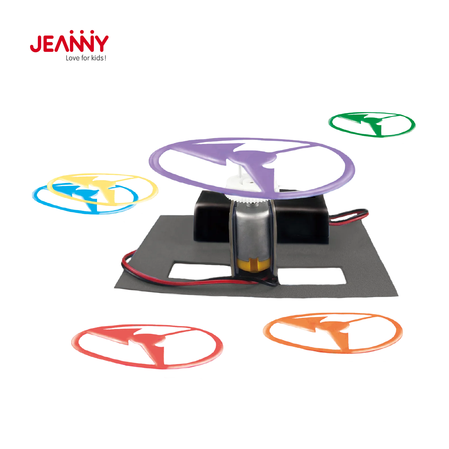 STEAM Science Kits for Girls and Boys DIY Assembly Circuit Toy Building Electric Flying Saucer Launcher Science Learning Toys
