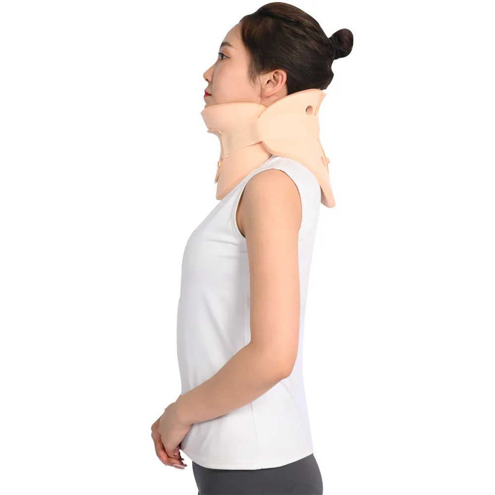 Adjustable neck support brace neck traction cervical collar factory