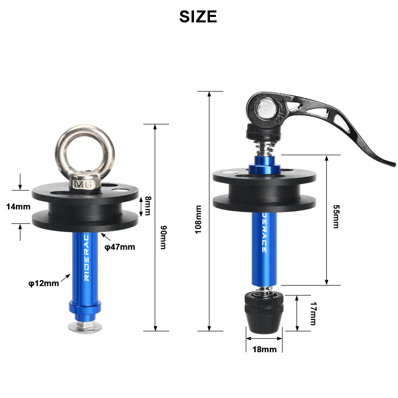 RIDERACE Chain Keeper Holder - Durable MTB Bike Tool